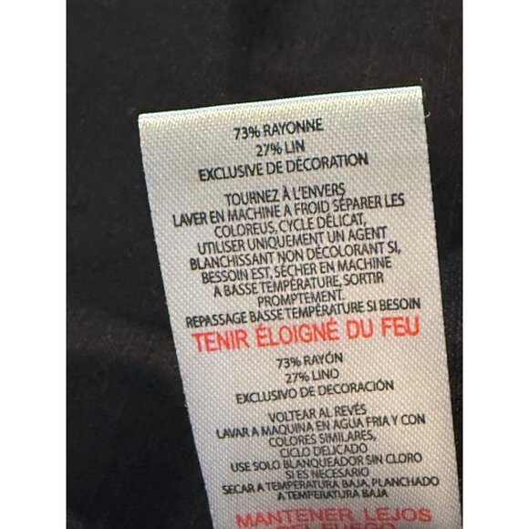 JASON WU Spaghetti Strap Linen Sun Dress with Cutout Wooden Bead Midi Maxi Small - Picture 9 of 13